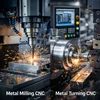 تفاوت CNC فرز فلز و CNC تراش فلز (مقایسه صنعتی کامل)